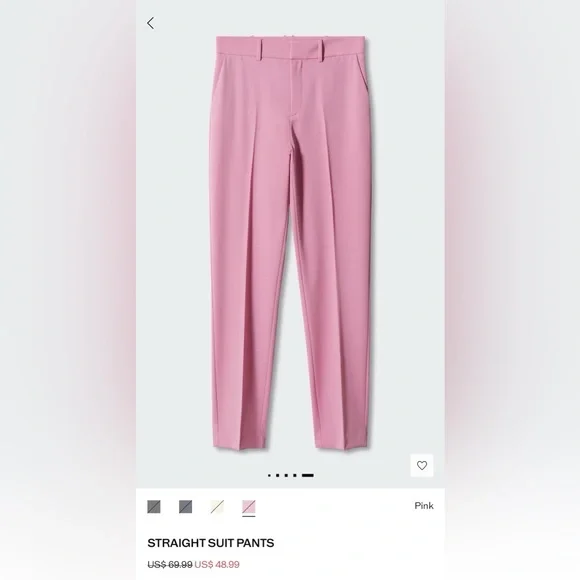 NWT Mango Pink Suit set - Picture 5 of 8